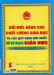 Đổi mới, nâng cao chất lượng giáo dục và các quy định mới nhất đối với ngànnh giáo dục: Năm học 2008 - 2009