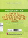 Tài liệu nghiên cứu các nghị quyết hội nghị lần thứ năm ban chấp hành trung ương đảng khoá IX