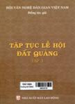 Tập tục lễ hội đất Quảng: T3