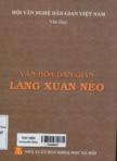 Văn hóa dân gian làng Xuân Nẻo