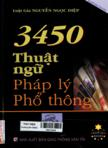 3450 thuật ngữ pháp lý phổ thông