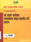 Bộ nguyên tắc UNIDROIT về hợp đồng thương mại quốc tế 2004