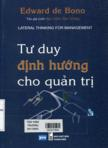 Tư duy định hướng cho quản trị