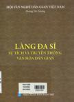 Làng Đa Sĩ sự tích và truyền thống văn hóa dân gian