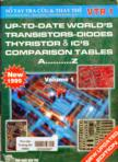 Sổ tay tra cứu và thay thế linh kiện bán dẫn : tập I : Up - to - Date World's Transitors - Diodes Thyruistors & IC's Comparison Tables A...Z