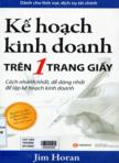 Kế hoạch kinh doanh trên một trang giấy