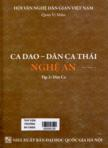 Ca dao - dân ca Thái, Nghệ an. T2: Dân ca