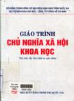 Giáo trình chủ nghĩa xã hội khoa học