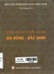 Văn hóa dân gian Gia Đông - Bắc Ninh