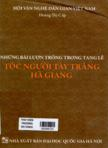 Những bài lượn trống trong tang lễ của tộc người Tày trắng