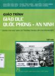 Giáo trình giáo dục quốc phòng - an ninh (Dùng cho học sinh các trường trung cấp chuyên nghiệp): T2