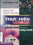 Các bài thực hành thực hiện nhanh phép tính bằng máy tính