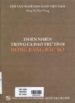 Thiên nhiên trong ca dao trữ tình dồng bằng Bắc Bộ