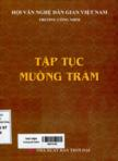 Tập tục Mường Trám