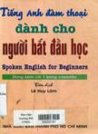 Tiếng Anh đàm thoại dành cho người bắt đầu hoc