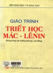 Giáo trình triết học Mác - Lênin