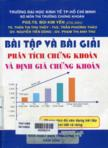 Bài tập và bài giải phân tích chứng khoán và định giá chứng khoán