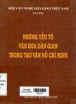 Những yếu tố văn hóa dân gian trong thơ văn Hồ Chí Minh