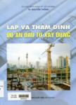 Lập và thẩm định dự án đầu tư xây dựng