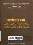 Di sản tên Nôm các làng văn hóa dân gian Việt Nam
