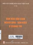 Văn hóa dân gian người Bru-Vân Kiều ở Quảng Trị