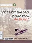 Viết một bài báo khoa học như thế nào?