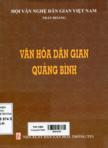 Văn hóa dân gian Quảng Bình