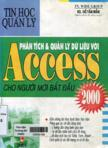 Phân tích và quản lý dữ liệu với Access 2000 cho người mới bắt đầu