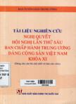 Tài liệu Nghị quyết Hội nghị lần thứ năm Ban Chấp hành Trung ương Đảng Cộng sản Việt Nam khóa XI