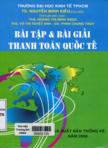 Bài tập và bài giải thanh toán quốc tế