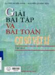 GIẢI BÀI TẬP VÀ BÀI TOÁN CƠ SƠ VẬT LÝ