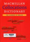 Macmillan Collocations Dictionary for Learners of English