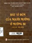 Hát ví đúm của người Mường ở Mường Bi (Tân Lạc - Hòa Bình)