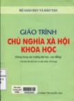 Giáo trình chủ nghĩa xã hội khoa học