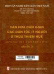 Văn hóa dân gian các dân tộc ít người ở Thừa Thiên Huế: Song ngữ Việt - Tà Ôi, Việt - Cơ Tu: Quyển 2