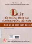 Luật bồi thường thiệt hại ngoài hợp đồng Việt Nam: Bản án và bình luận bảm án