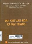 Địa chí văn hóa xã Đại Thắng