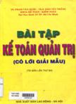 Bài tập kế toán quản trị