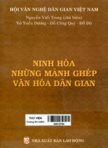 Ninh Hòa những mảnh ghép văn hóa dân gian