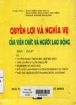 Quyền lợi và nghĩa vụ của viên chức và người lao động