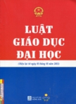 Luật giáo dục đại học