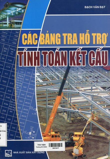 Các bảng tra hỗ trợ tính toán kết cấu