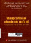 Văn học dân gian các dân tộc thiểu số huyện sông Hinh, tỉnh Phú Yên