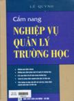 Cẩm nang nghiệp vụ quản lý trường học