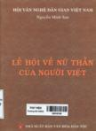 Lễ hội về nữ thần của người Việt