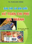 Bài tập và bài giải kế toán chi phí giá thành