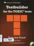 Testbuilder for the TOEIC tests (With 3 audio CDs)