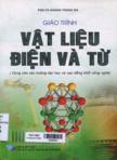 Giáo trình vật liệu điện và từ