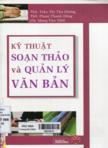 Kỹ thuật soạn thảo và quản lý văn bản