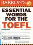 Essential words for the TOEFL